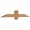Ekena Millwork Eugene Smooth Timber Gable Bracket, Western Red Cedar, 48"W x 8"H x 3 1/2"D x 3 1/2"F, 4/12 Pitch GBW048X08X0404EUG00SWR - alternate 3